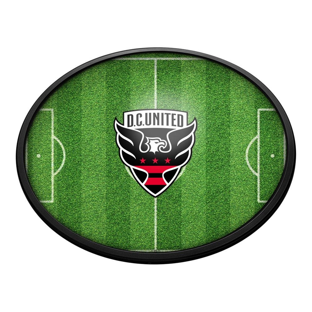 D.C. United: Pitch - Oval Slimline Lighted Wall Sign - The Fan-Brand