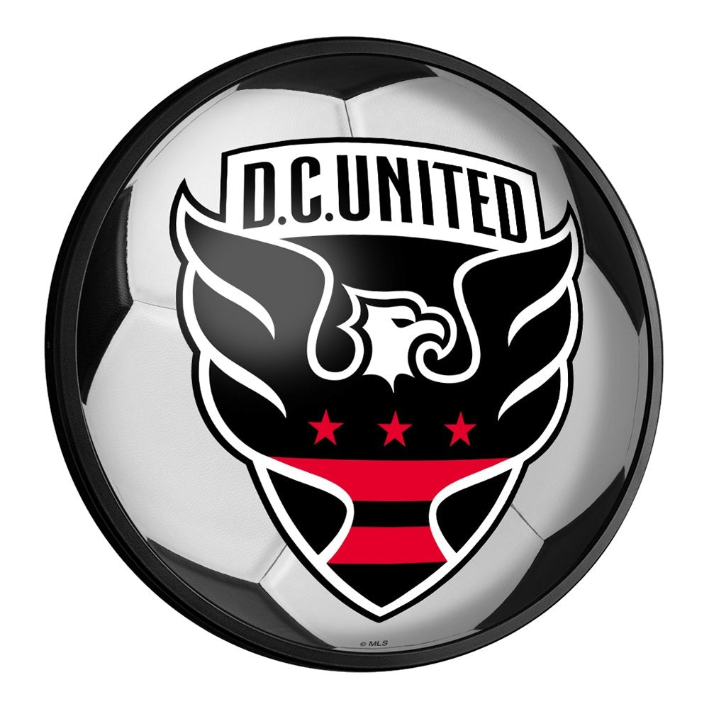 D.C. United: Soccer - Round Slimline Lighted Wall Sign - The Fan-Brand