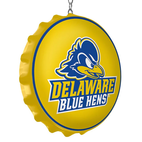 Delaware Blue Hens: Logo - Bottle Cap Dangler - The Fan-Brand