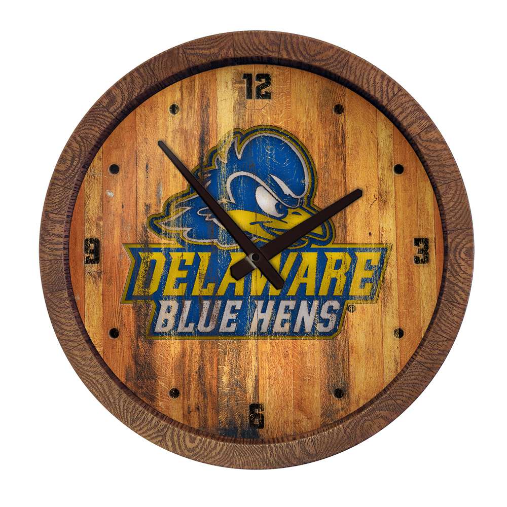 Delaware Blue Hens: Logo - Weathered 