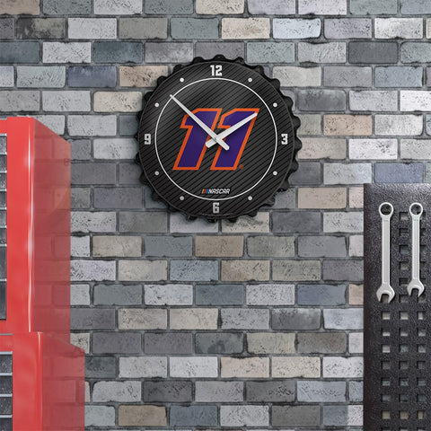 Denny Hamlin: Bottle Cap Wall Clock - The Fan-Brand