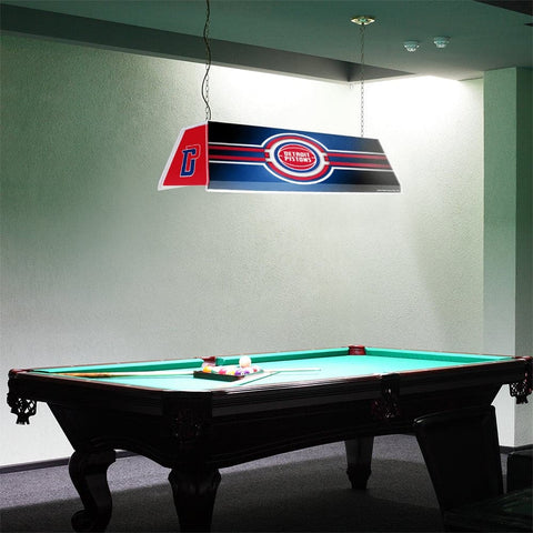 Detroit Pistons: Edge Glow Pool Table Light - The Fan-Brand