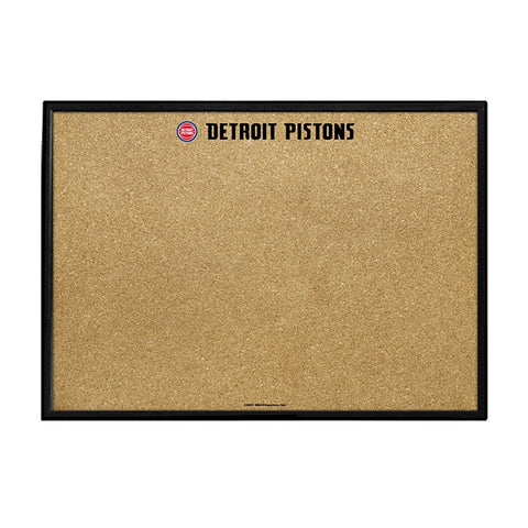 Detroit Pistons: Framed Corkboard - The Fan-Brand