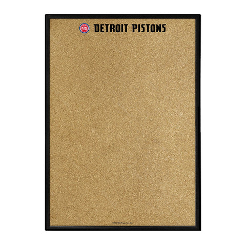 Detroit Pistons: Framed Corkboard - The Fan-Brand