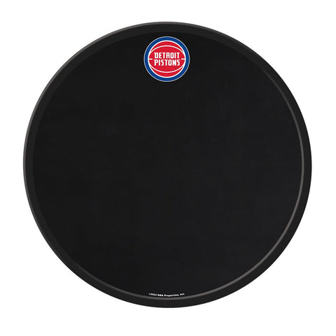 Detroit Pistons: Modern Disc Chalkboard - The Fan-Brand