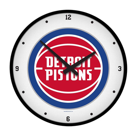 Detroit Pistons: Modern Disc Wall Clock - The Fan-Brand