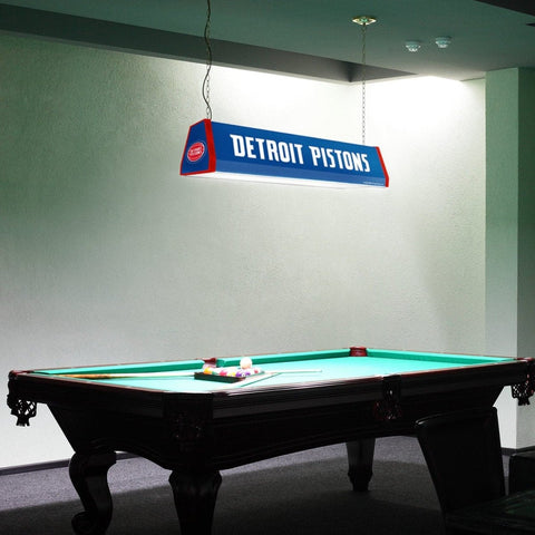Detroit Pistons: Standard Pool Table Light - The Fan-Brand
