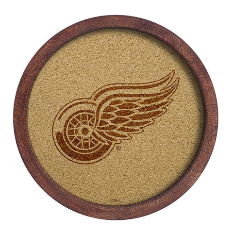 Detroit Red Wings: Barrel Top Cork Note Board - The Fan-Brand