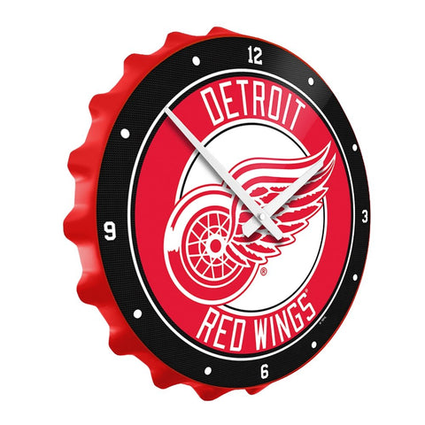 Detroit Red Wings: Bottle Cap Wall Clock - The Fan-Brand
