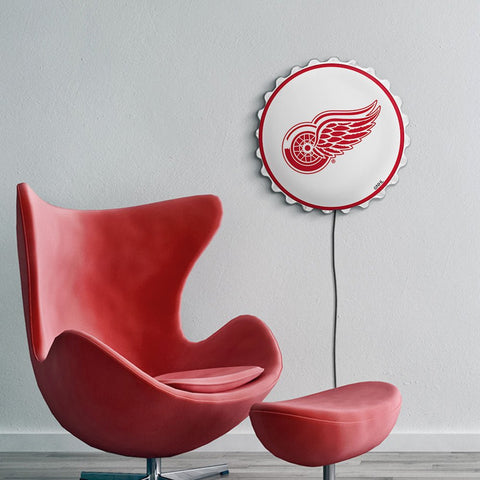 Detroit Red Wings: Bottle Cap Wall Light - The Fan-Brand