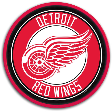 Detroit Red Wings: Modern Disc Wall Sign - The Fan-Brand