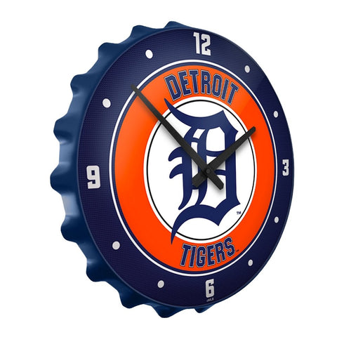 Detroit Tigers: Baseball - Bottle Cap Wall Clock - The Fan-Brand