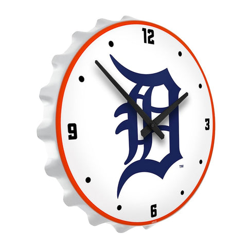 Detroit Tigers: Bottle Cap Lighted Wall Clock - The Fan-Brand