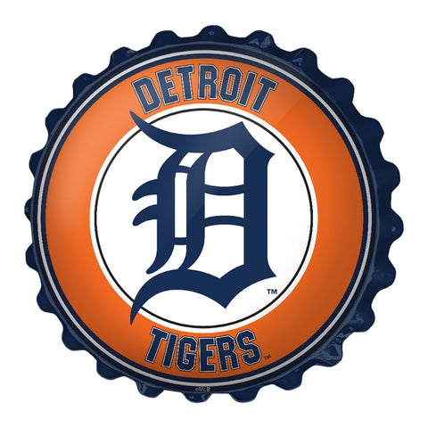 Detroit Tigers: Bottle Cap Wall Sign - The Fan-Brand