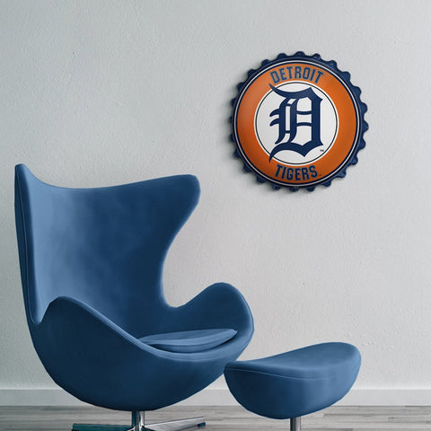 Detroit Tigers: Bottle Cap Wall Sign - The Fan-Brand