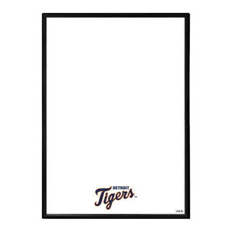 Detroit Tigers: Framed Dry Erase Wall Sign - The Fan-Brand