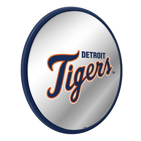 Detroit Tigers: Logo - Modern Disc Mirrored Wall Sign - The Fan-Brand