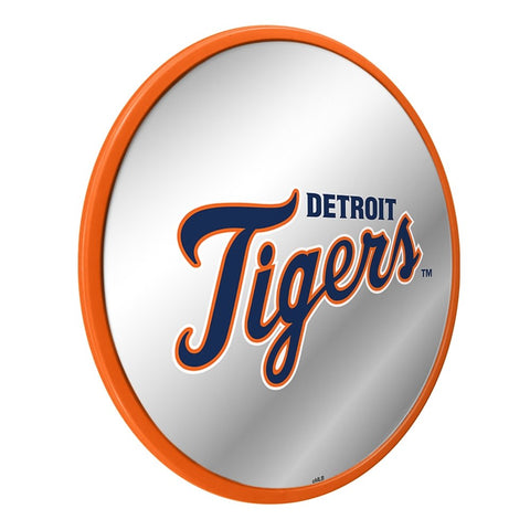 Detroit Tigers: Logo - Modern Disc Mirrored Wall Sign - The Fan-Brand