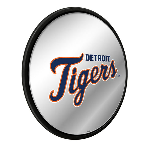 Detroit Tigers: Logo - Modern Disc Mirrored Wall Sign - The Fan-Brand