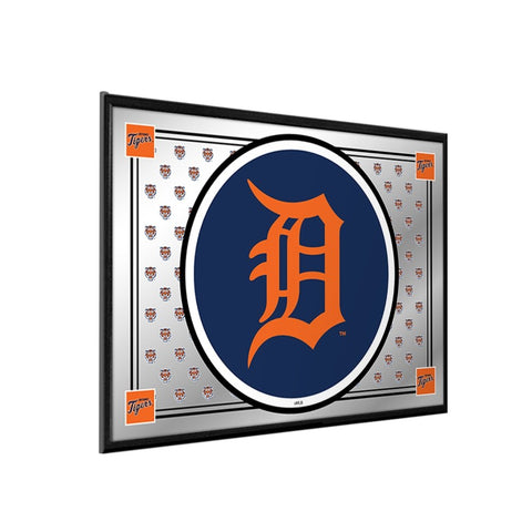 Detroit Tigers: Team Spirit - Framed Mirrored Wall Sign - The Fan-Brand