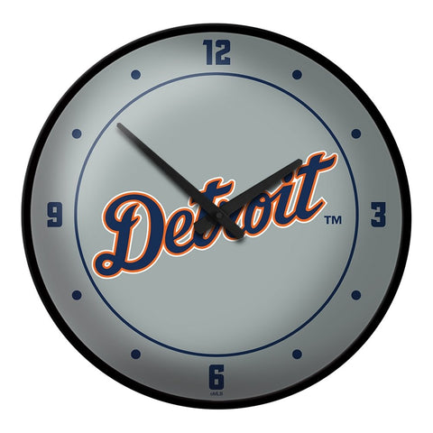 Detroit Tigers: Wordmark - Modern Disc Wall Clock - The Fan-Brand