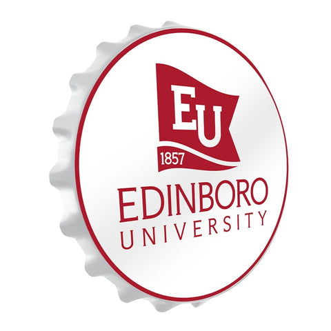 Edinboro Fighting Scots: EU Logo - Bottle Cap Wall Sign - The Fan-Brand