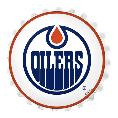 Edmonton Oilers: Bottle Cap Wall Light - The Fan-Brand