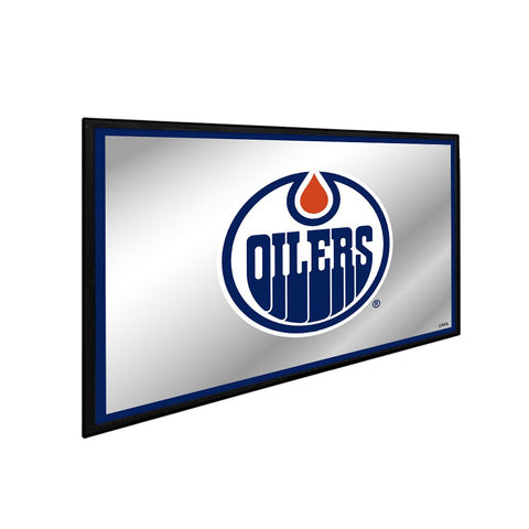 Edmonton Oilers: Framed Mirrored Wall Sign - The Fan-Brand