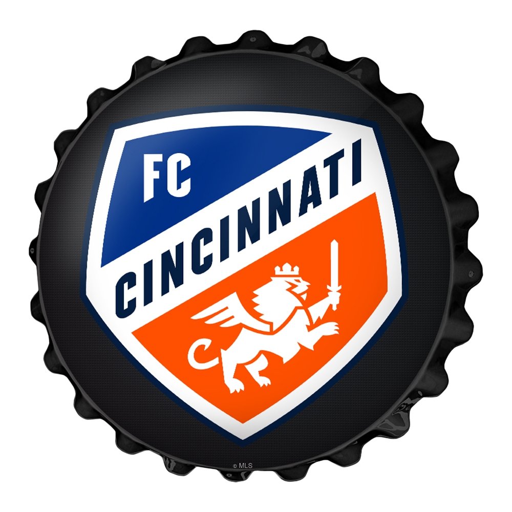 FC Cincinnati: Bottle Cap Wall Sign - The Fan-Brand