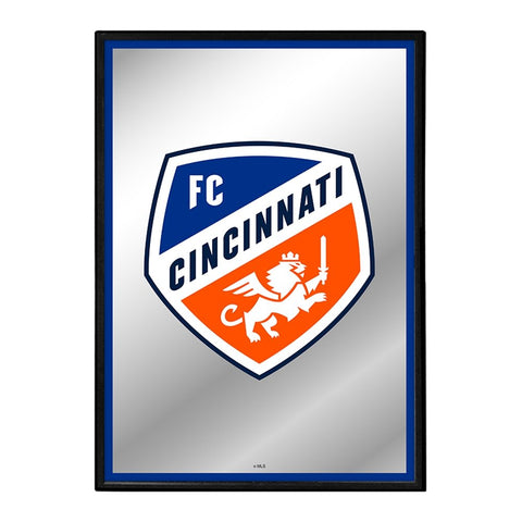 FC Cincinnati: Framed Mirrored Wall Sign - The Fan-Brand