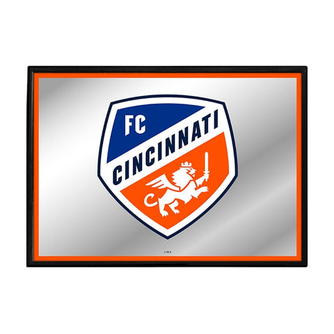 FC Cincinnati: Framed Mirrored Wall Sign - The Fan-Brand