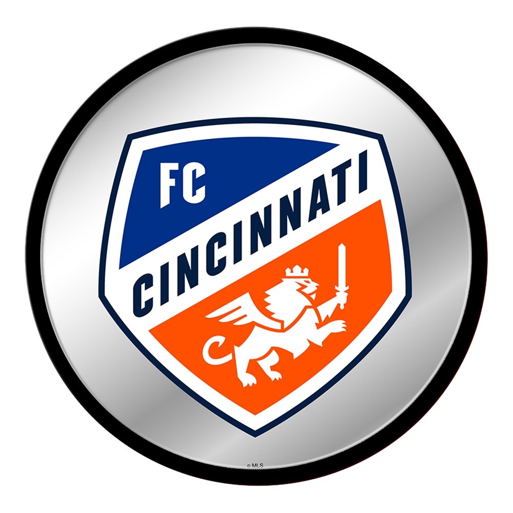 FC Cincinnati: Modern Disc Mirrored Wall Sign - The Fan-Brand
