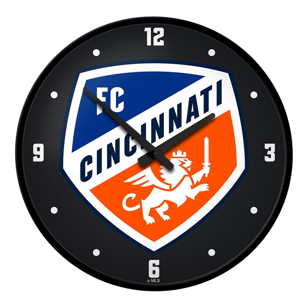 FC Cincinnati: Modern Disc Wall Clock - The Fan-Brand