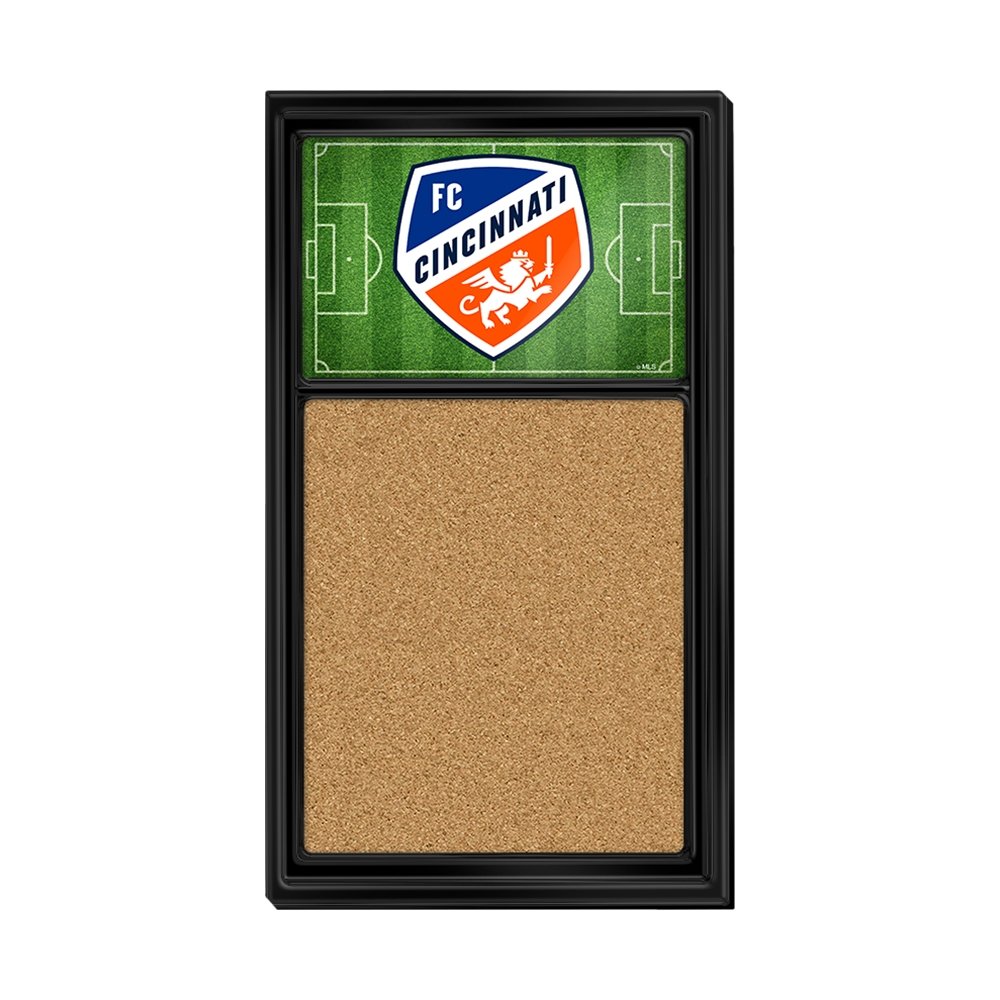 FC Cincinnati: Pitch - Cork Note Board - The Fan-Brand
