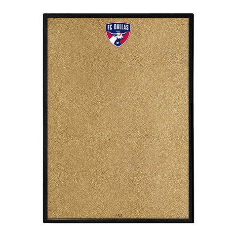 FC Dallas: Framed Cork Board Wall Sign - The Fan-Brand