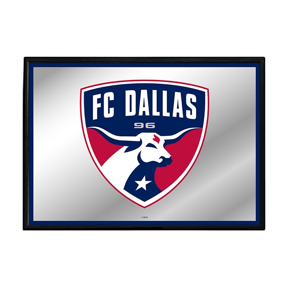 FC Dallas: Framed Mirrored Wall Sign - The Fan-Brand