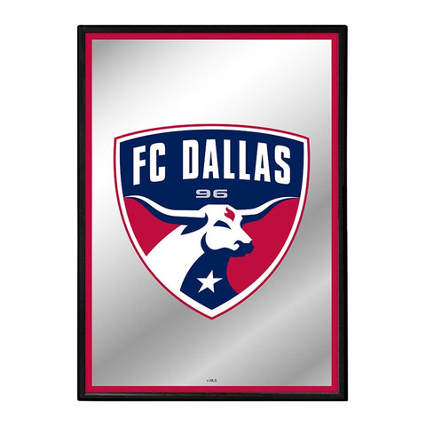 FC Dallas: Framed Mirrored Wall Sign - The Fan-Brand