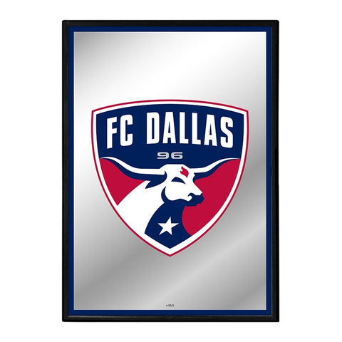 FC Dallas: Framed Mirrored Wall Sign - The Fan-Brand