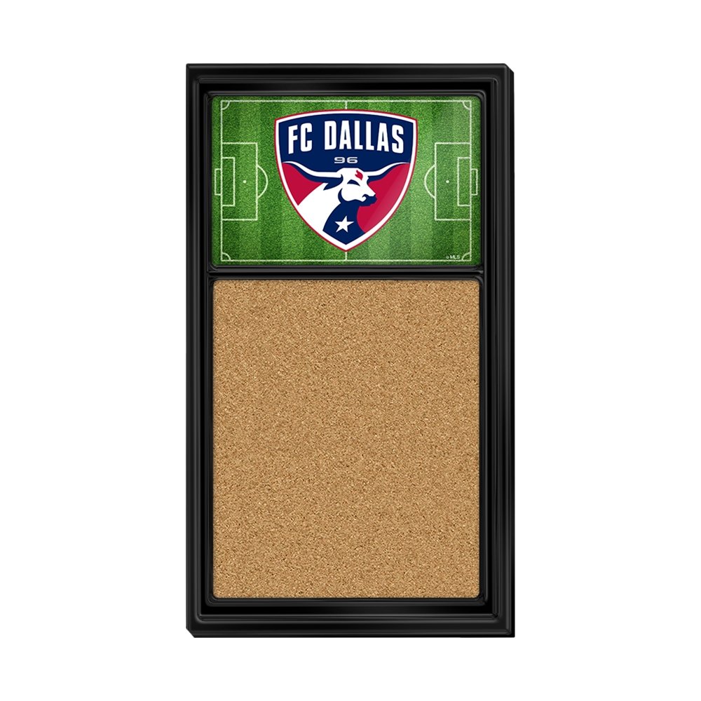 FC Dallas: Pitch - Cork Note Board - The Fan-Brand