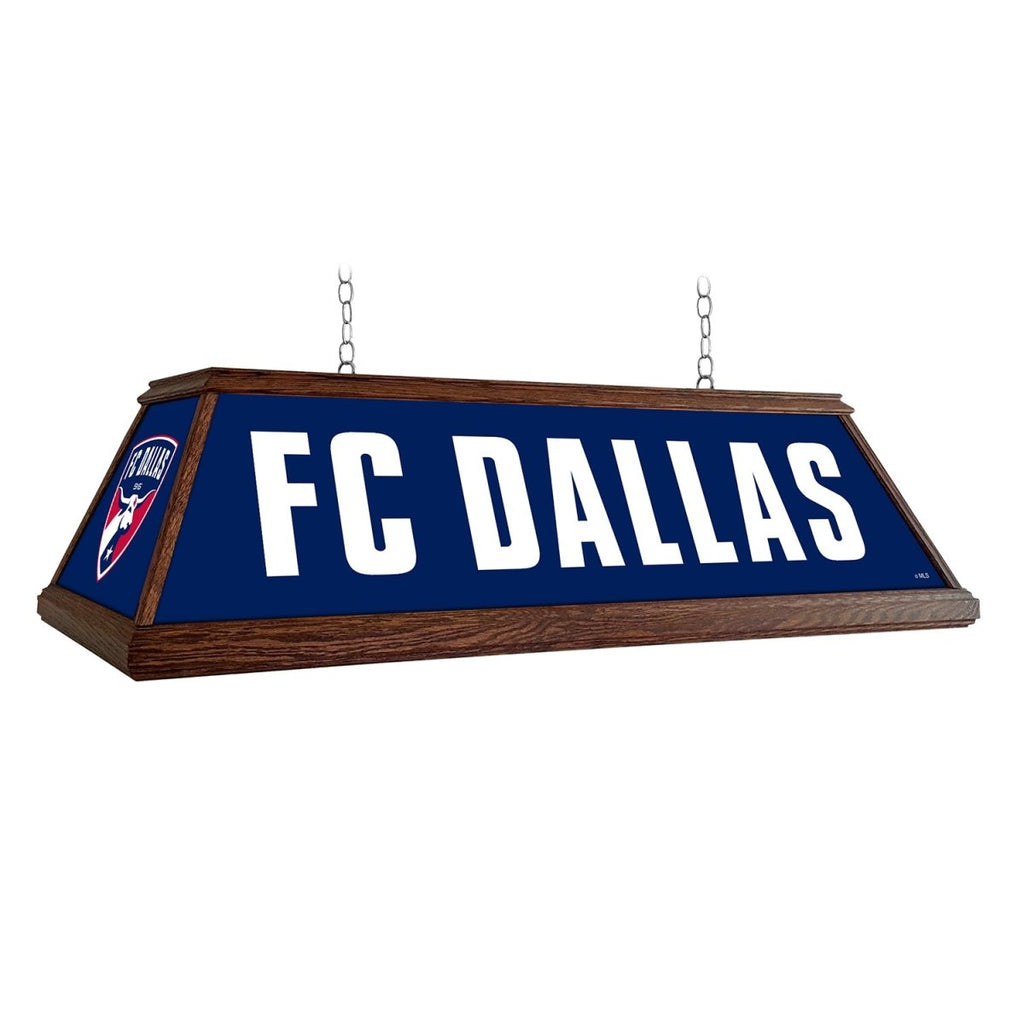 FC Dallas: Premium Wood Pool Table Light - The Fan-Brand