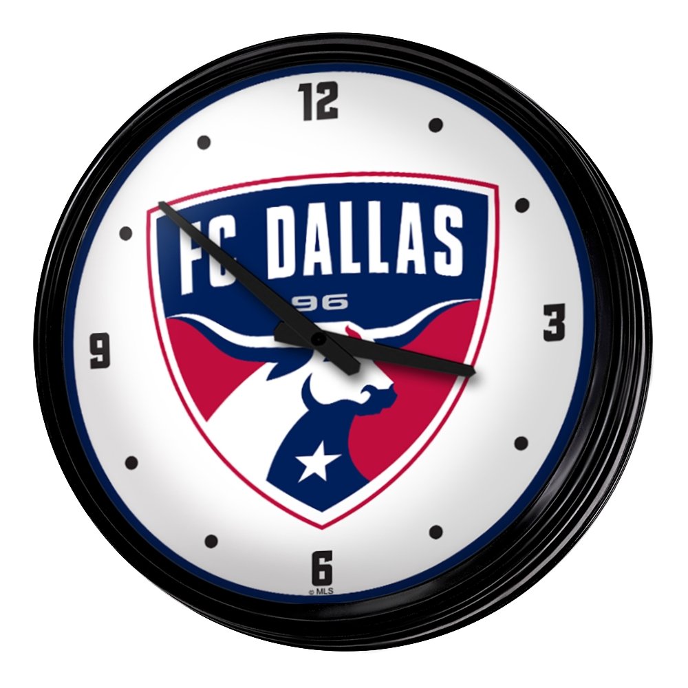 FC Dallas: Retro Lighted Wall Clock - The Fan-Brand