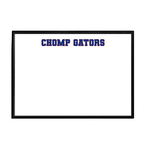 Florida Gators: Chomp Gators - Framed Dry Erase Wall Sign - The Fan-Brand