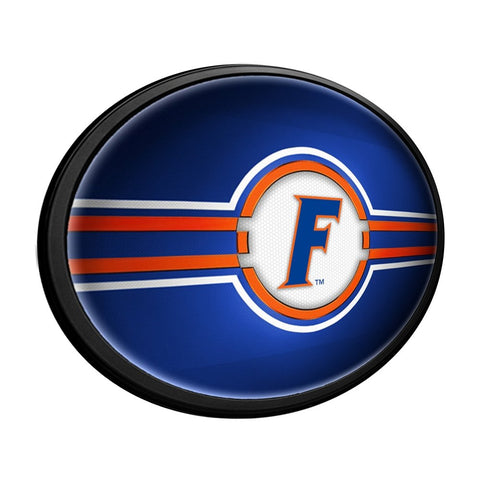 Florida Gators: F - Oval Slimline Lighted Wall Sign - The Fan-Brand