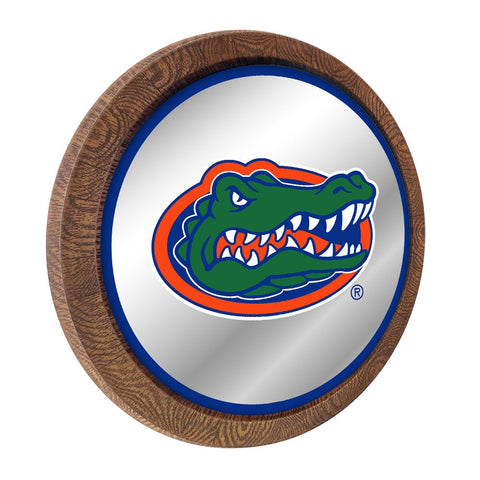 Florida Gators: Logo - Mirrored Barrel Top Mirrored Wall Sign - The Fan-Brand