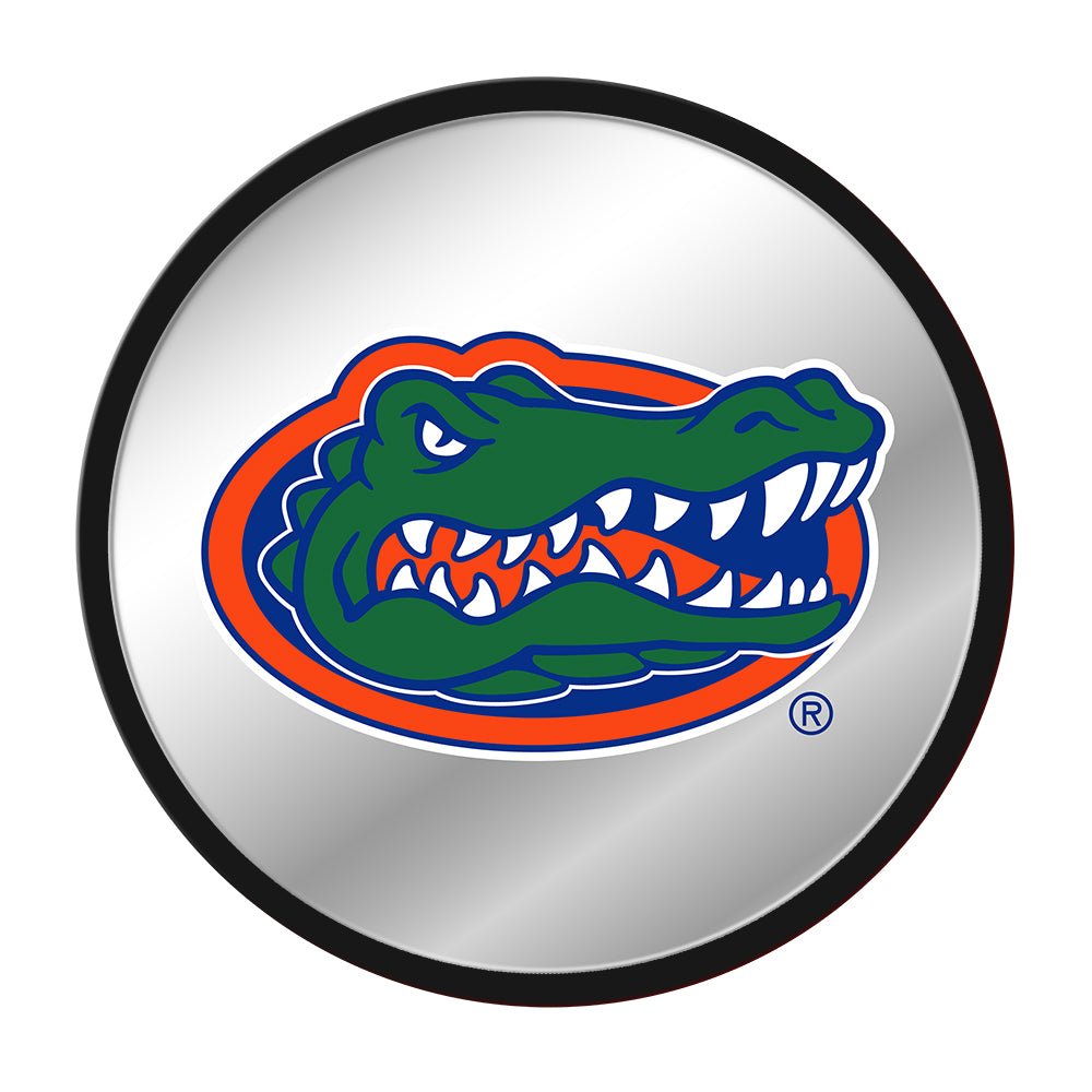 Florida Gators: Logo - Modern Disc Mirrored Wall Sign - The Fan-Brand