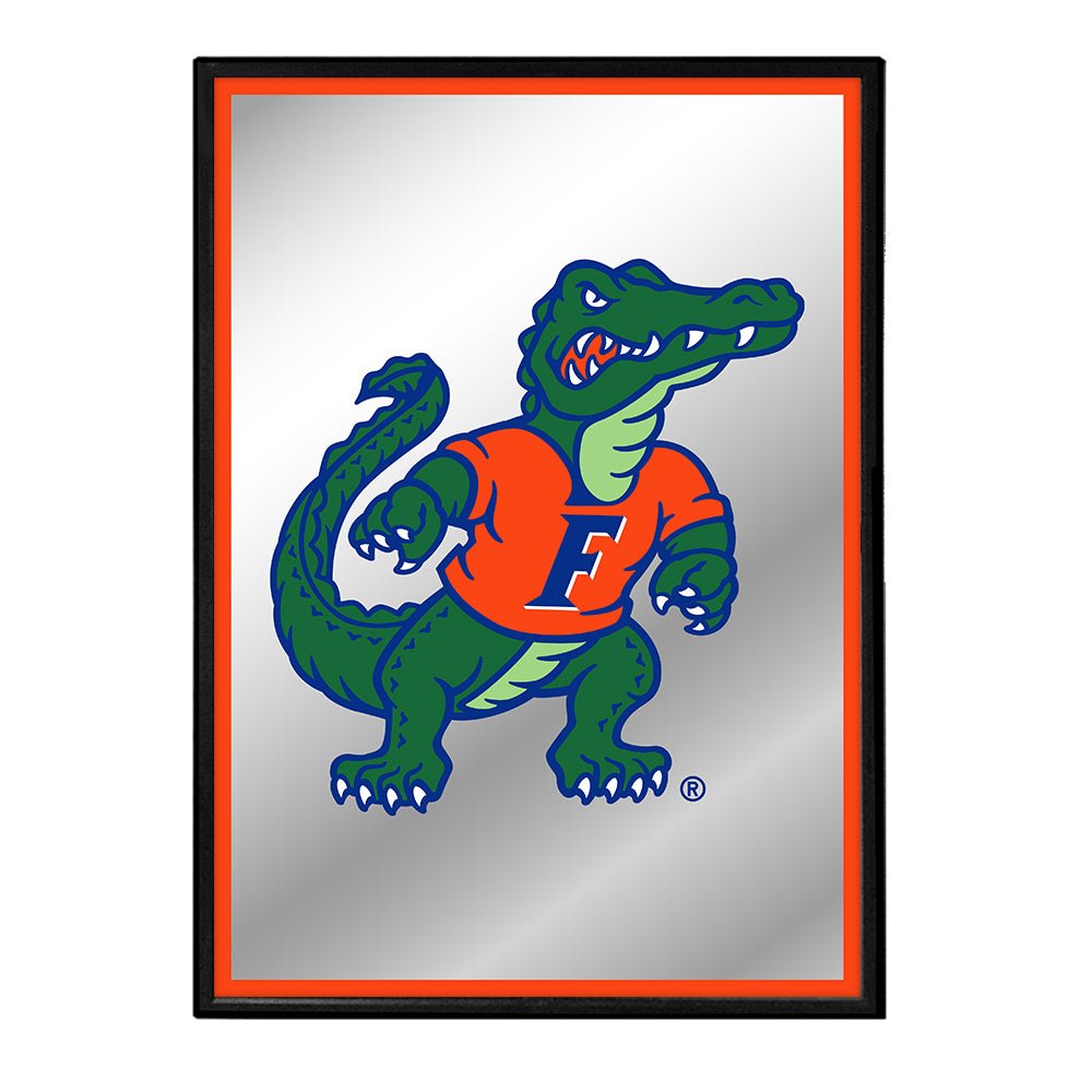 Florida Gators: Mascot - Framed Mirrored Wall Sign - The Fan-Brand