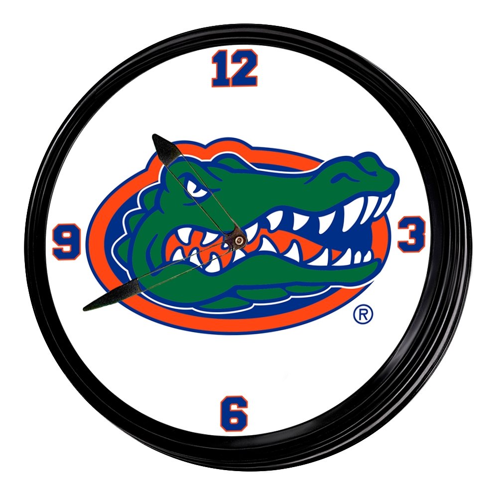 Florida Gators: Retro Lighted Wall Clock - The Fan-Brand