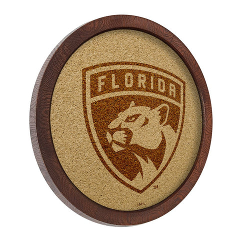 Florida Panthers: Barrel Top Cork Note Board - The Fan-Brand