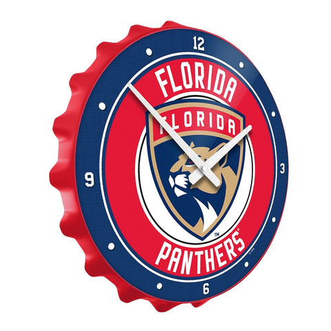 Florida Panthers: Bottle Cap Wall Clock - The Fan-Brand