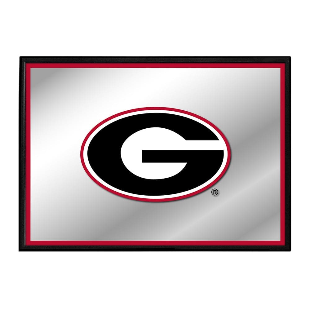 Georgia Bulldogs: Framed Mirrored Wall Sign - The Fan-Brand